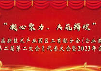 上饶高新技术产业园区工商联分会（企业商会）第二届第二次会员大会召开